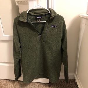 Mens Patagonia Quarterzip Sweater